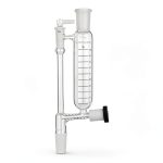 Chemglass CG-1723-05 Series CG-1723 Powder Addition Funnel with 14/20 Joint Size, Auger A, 50 mL-0