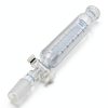 Labasics Addition Funnel 100ml Borosilicate Glass with PTFE Stopcock-4