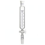 Labasics Addition Funnel 100ml Borosilicate Glass with PTFE Stopcock-0